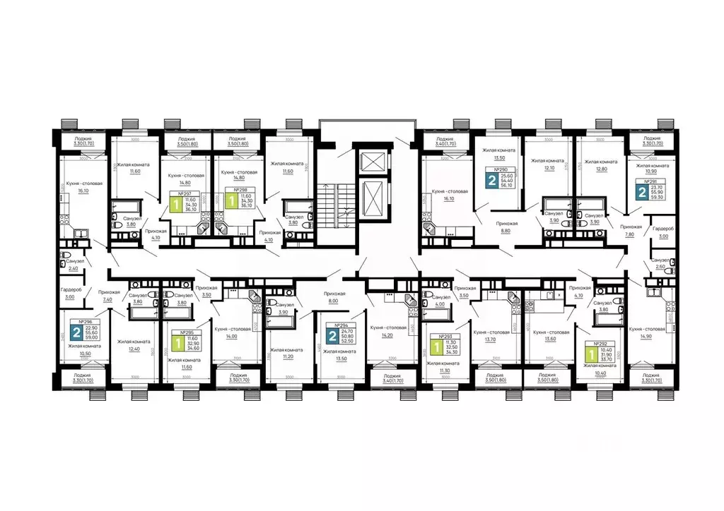 1-к кв. Адыгея, Тахтамукайский район, Яблоновский пгт  (34.3 м) - Фото 2