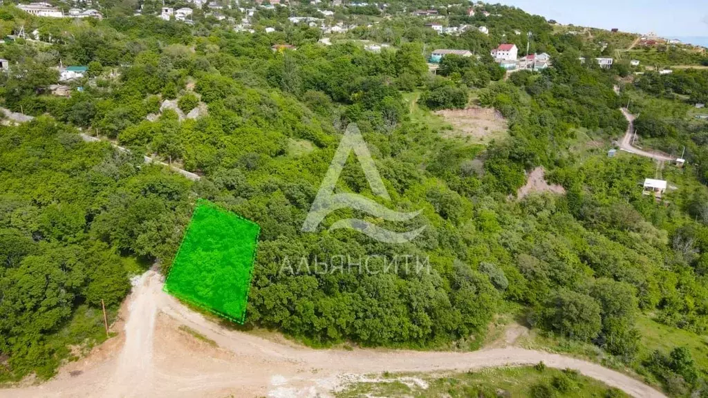 Участок в Крым, Алушта городской округ, с. Лучистое, Хармониум ... - Фото 1