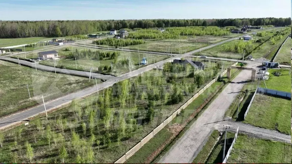 Участок в Тюменская область, Тюменский район, с. Кулига Транспортная ... - Фото 1