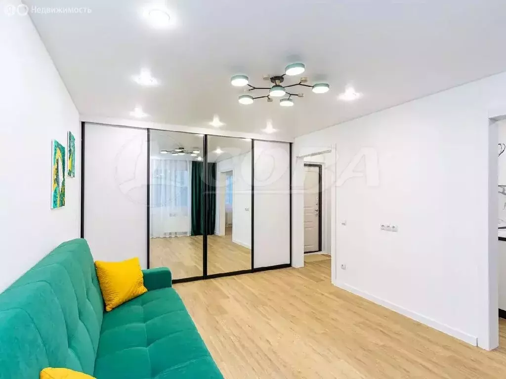 1-комнатная квартира: Патрушева, улица Александра Пушкина, 3к1 (39.5 ... - Фото 1