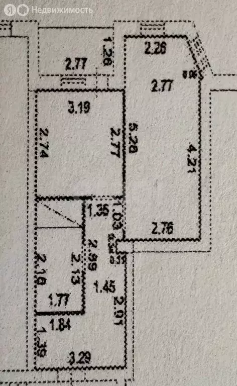 1-комнатная квартира: Абакан, улица Богдана Хмельницкого, 159 (35.5 м) - Фото 1