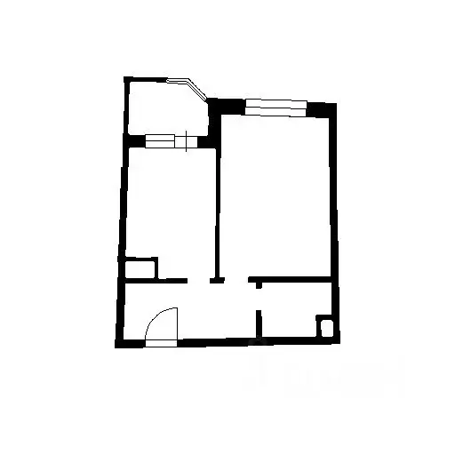 1-к кв. Татарстан, Казань ул. Лукина, 50 (43.0 м) - Фото 2