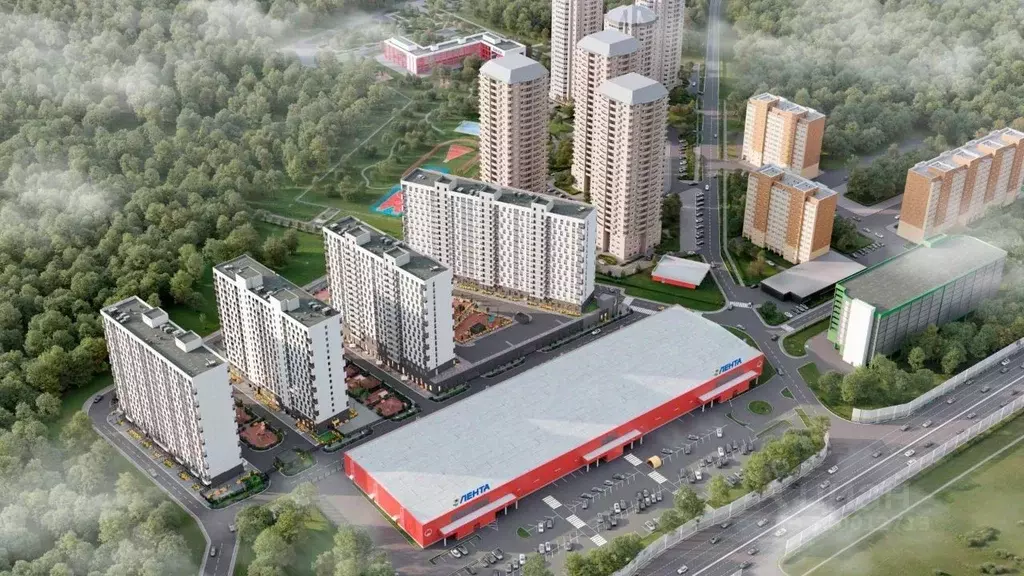 1-к кв. Московская область, Балашиха ул. Твардовского, вл36к3 (48.6 м) - Фото 1