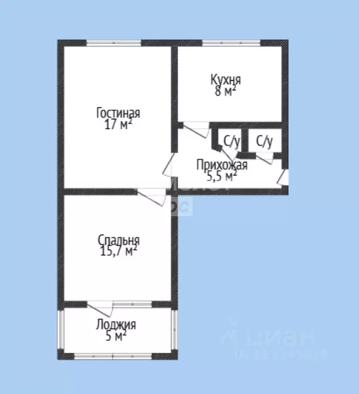 2-к кв. Дагестан, Махачкала ул. Радужная, 15Б (54.0 м) - Фото 2