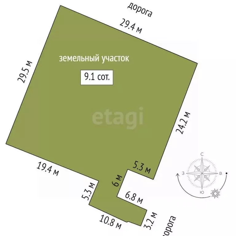 Дом в Тюменская область, Тюмень СОСН Радуга тер., ул. Счастливая (30 ... - Фото 1