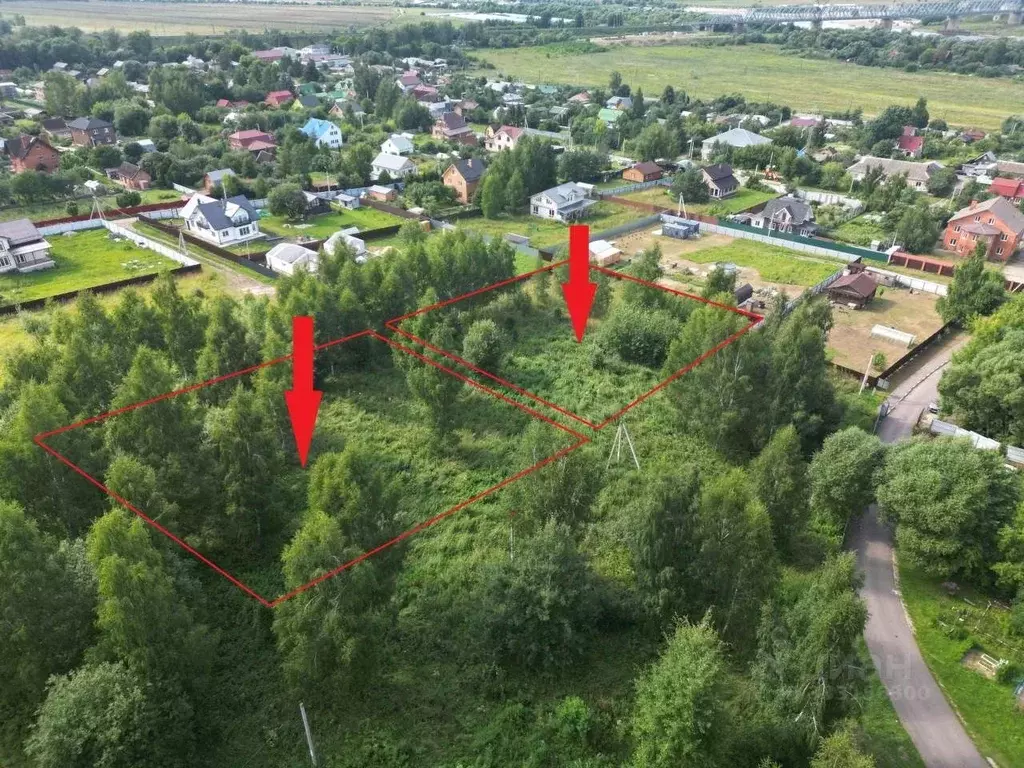 Участок в Московская область, Серпухов городской округ, д. Лукьяново  ... - Фото 1
