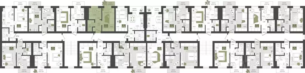 1-к кв. Калининградская область, Гурьевск  (22.05 м) - Фото 2