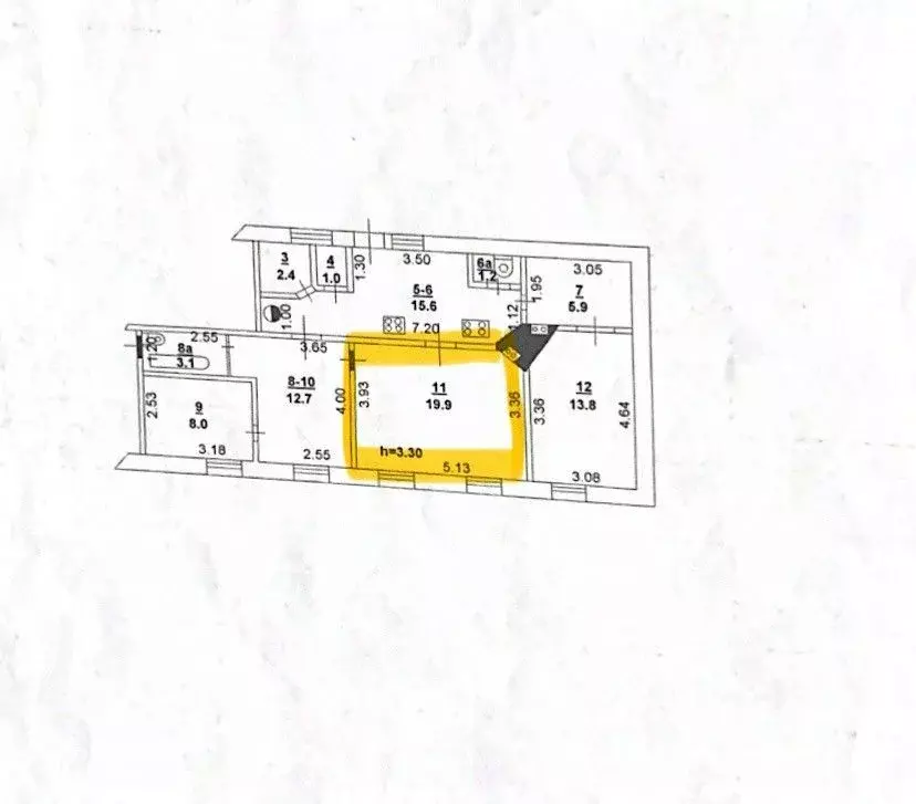 Комната Ростовская область, Ростов-на-Дону ул. Станиславского, 73 ... - Фото 2