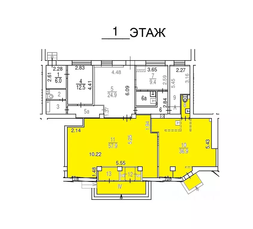 Помещение свободного назначения в Москва Ивантеевская ул., 3К3 (119 м) - Фото 2