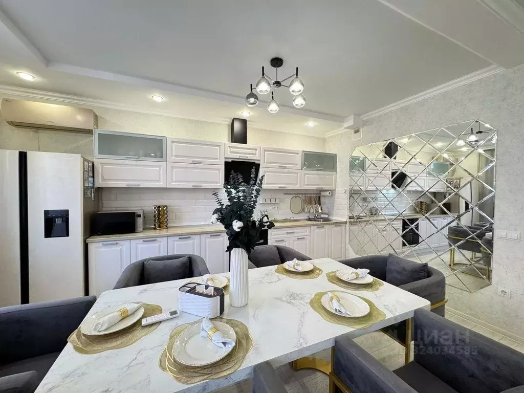 3-к кв. Краснодарский край, Краснодар ул. Домбайская, 55к2 (80.0 м) - Фото 1