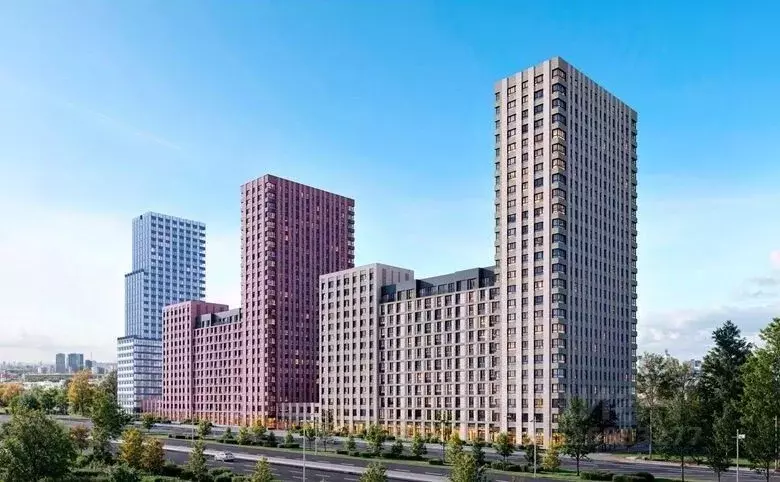 1-к кв. Москва Аквилон Бисайд 2.0 жилой комплекс (36.77 м) - Фото 1