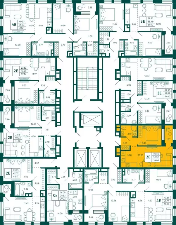 1-к кв. Башкортостан, Уфа Зеленая Роща жилрайон, Терле Парк жилой ... - Фото 2