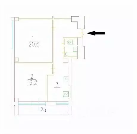 2-к кв. Москва ш. Энтузиастов, 78К1 (61.0 м) - Фото 2