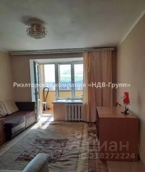 1-к кв. Хабаровский край, Хабаровск ул. Бондаря, 9Б (35.0 м) - Фото 0