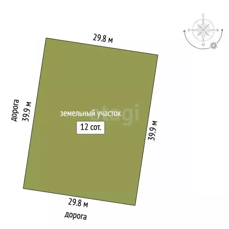 Участок в Ярославская область, Ярославский муниципальный округ, ... - Фото 2