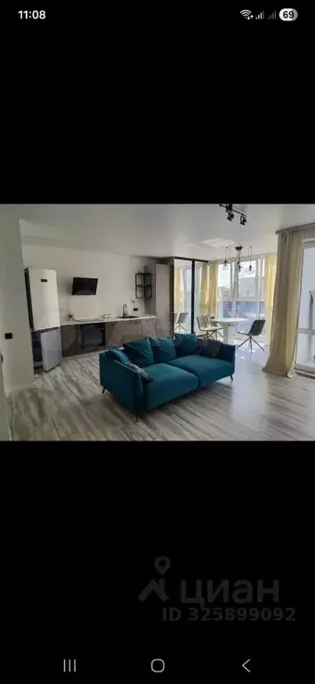 Студия Белгородская область, Белгород Гостенская ул., 16 (42.0 м) - Фото 1