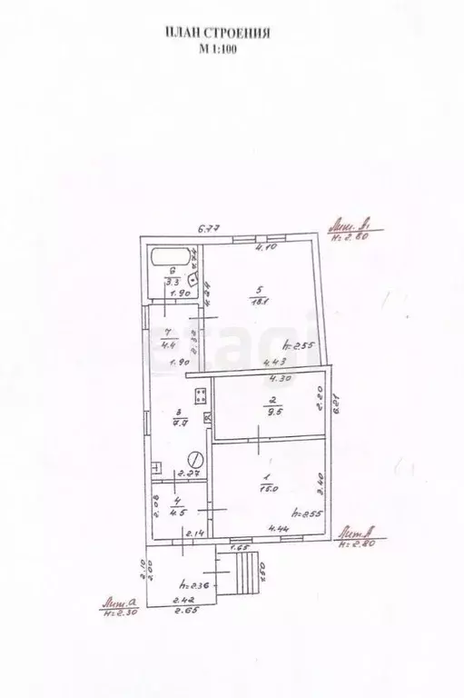 Дом в Тульская область, Новомосковск ул. Клин, 123 (63 м) - Фото 2