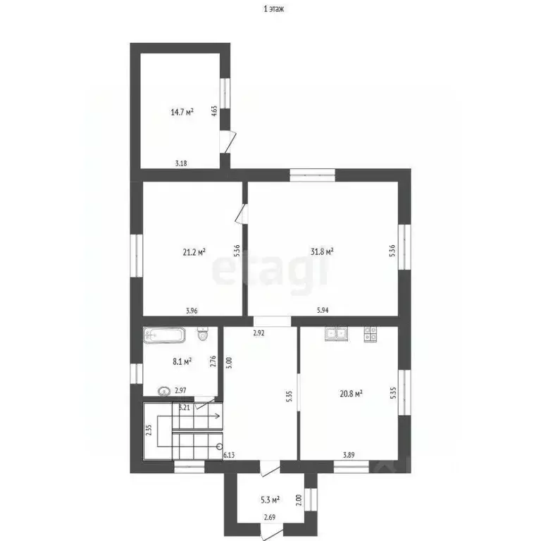 Дом в Самарская область, Самара Семафорная ул., 11 (248 м) - Фото 2