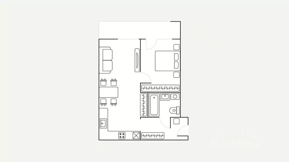 2-к кв. Москва ул. Василисы Кожиной, 13 (56.0 м) - Фото 2