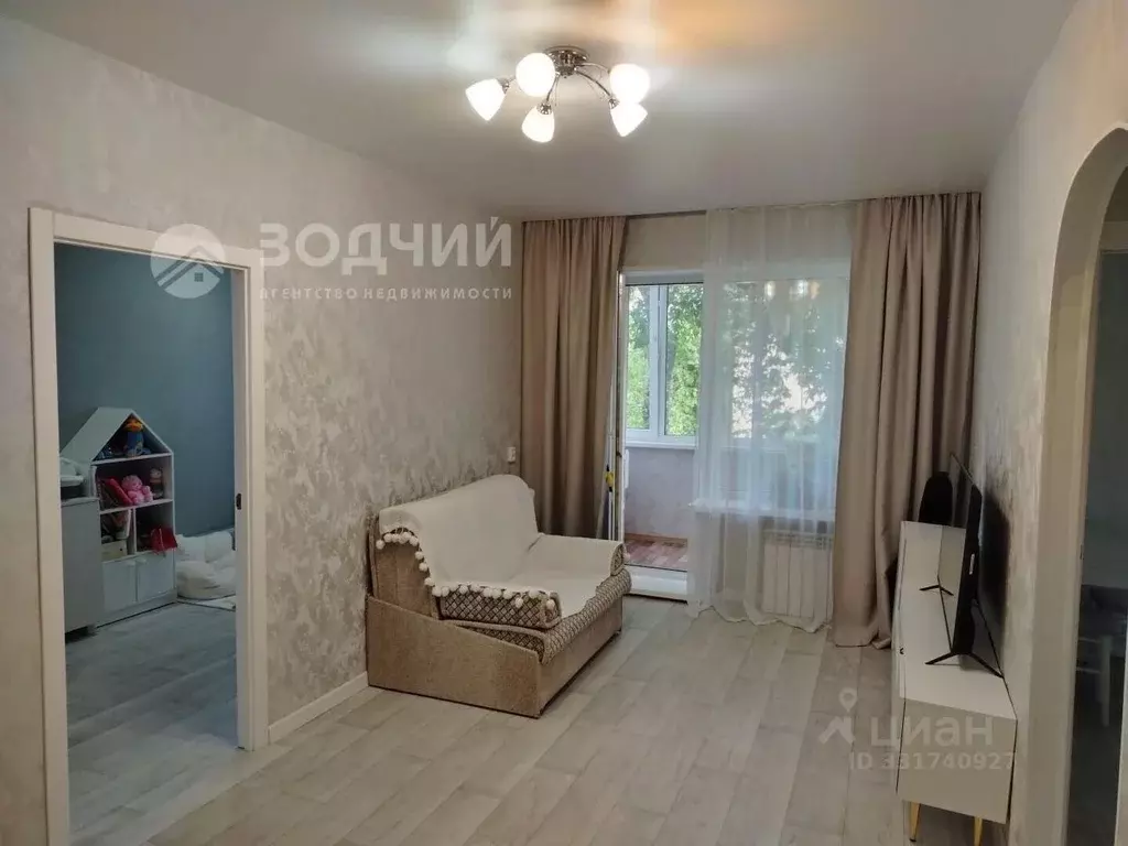 2-к кв. Чувашия, Чебоксары ул. Красина, 8 (44.0 м) - Фото 1