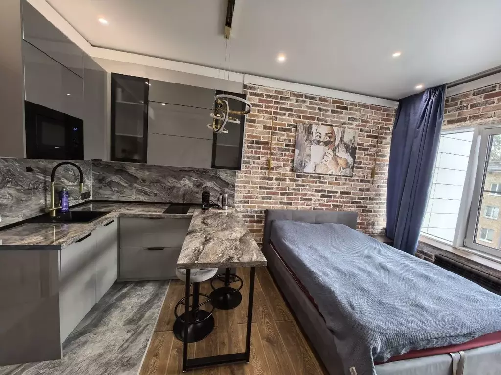 Студия Москва Шмитовский проезд, 39к1 (25.0 м) - Фото 1