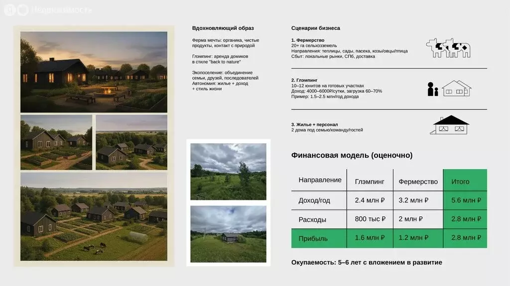 Участок в Уторгошское сельское поселение, деревня Комарово (1127 м) - Фото 1