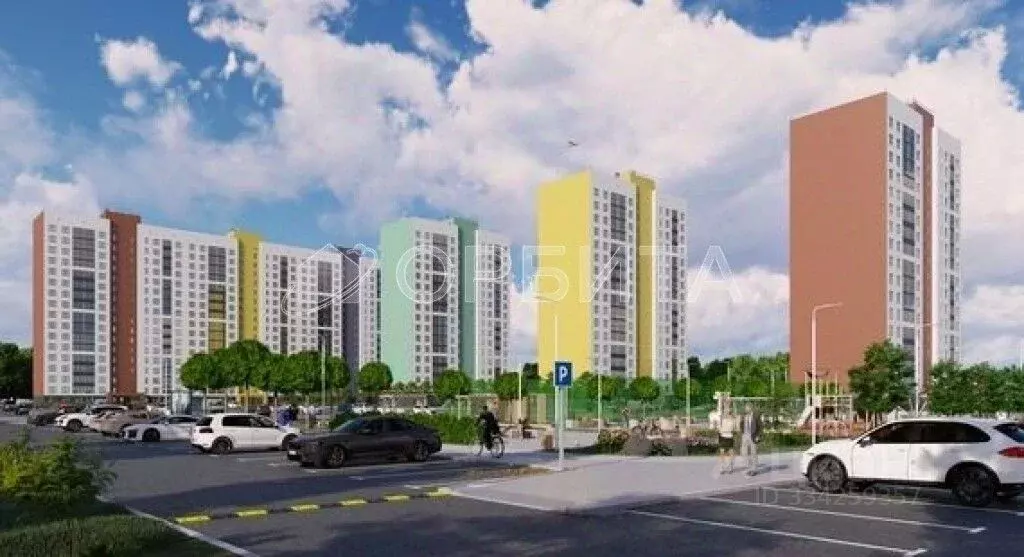 2-к кв. Тюменская область, Тюмень ул. Ветеранов Труда, 9Ак3 (63.0 м) - Фото 2