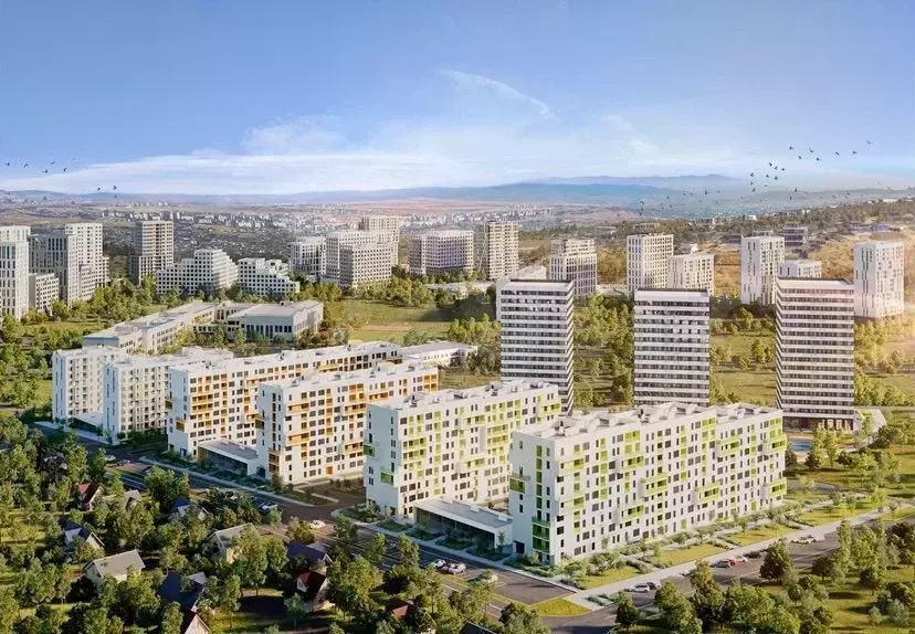 1-к. квартира, 32,8 м, 8/9 эт. - Фото 1