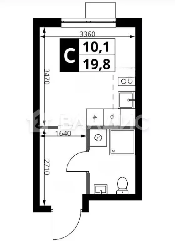 Продается студия - Фото 1