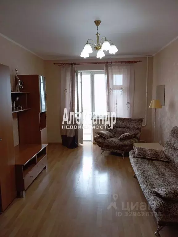 2-к кв. Санкт-Петербург ул. Коллонтай, 17к3 (66.1 м) - Фото 2