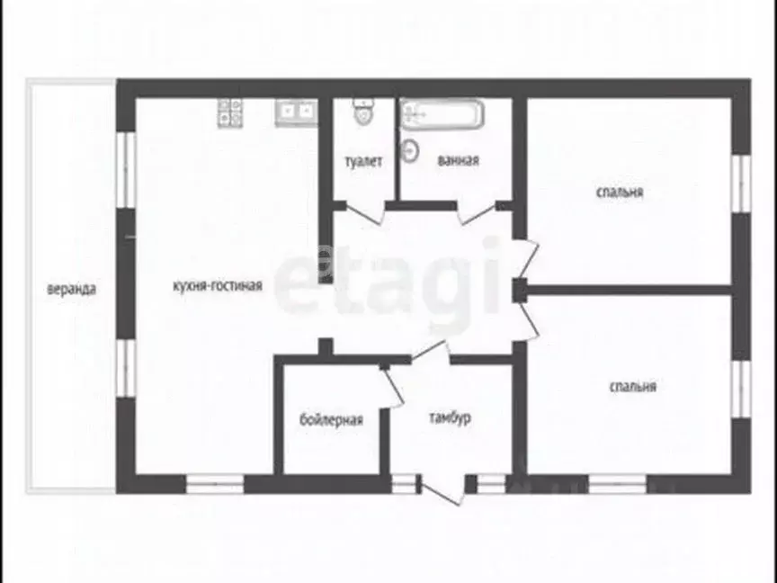 Дом в Московская область, Дмитровский муниципальный округ, Объединения ... - Фото 2