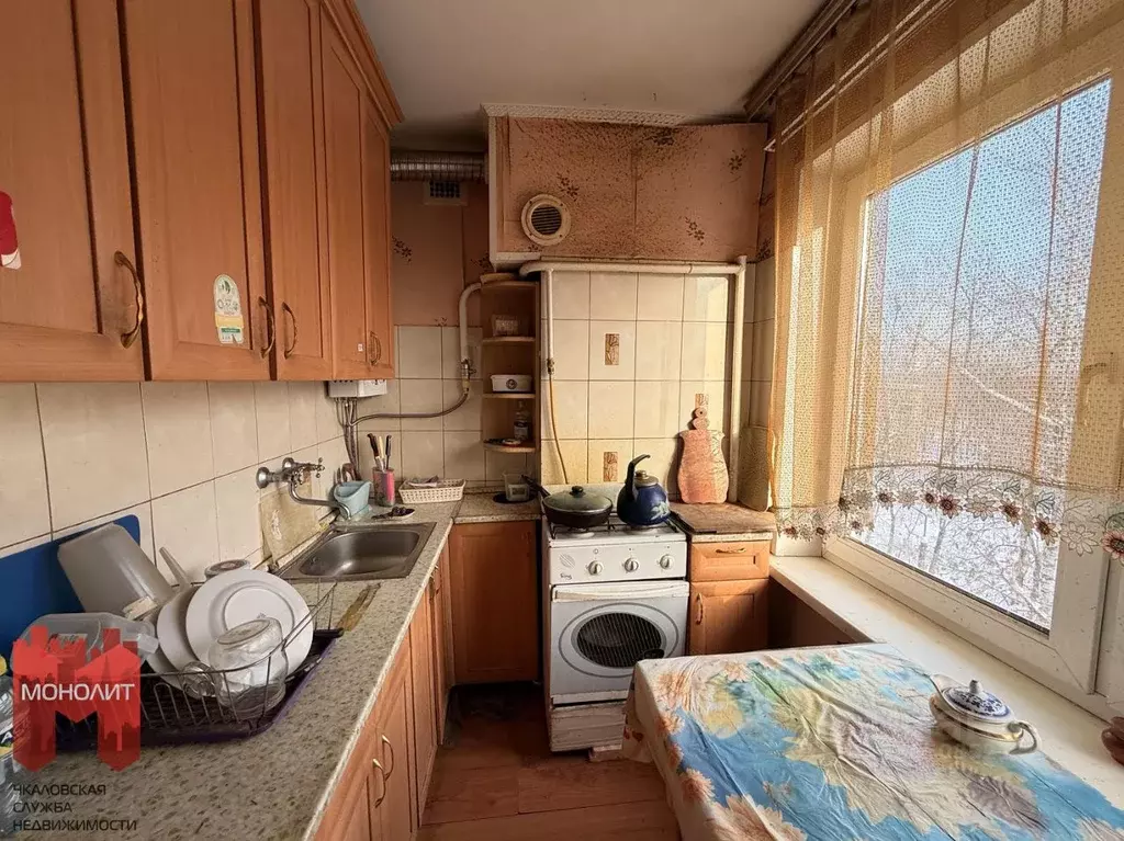 2-к кв. Московская область, Щелково Щелково-3 мкр, ул. Институтская, ... - Фото 1