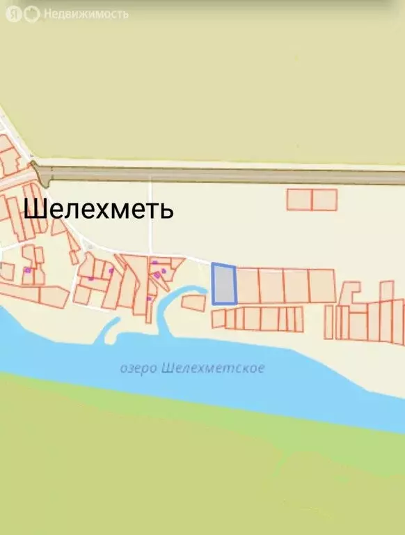 Участок в село Шелехметь, Озёрная улица (50 м) - Фото 1