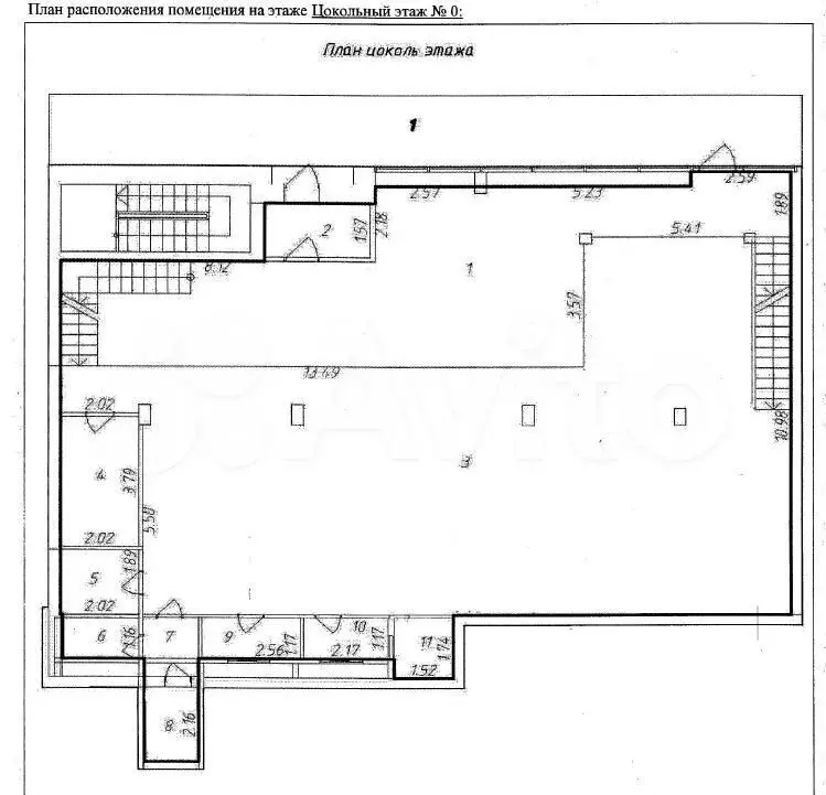 Продажа помещения свободного назначения 400 м2 - Фото 0