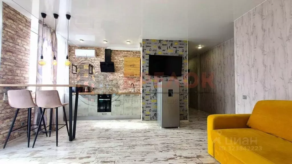 1-к кв. Ростовская область, Ростов-на-Дону ул. Мечникова, 37 (37.0 м) - Фото 1