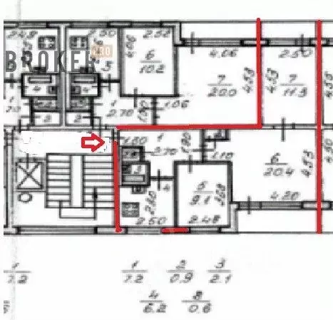 3-к кв. Санкт-Петербург Софийская ул., 23К2 (57.8 м) - Фото 1