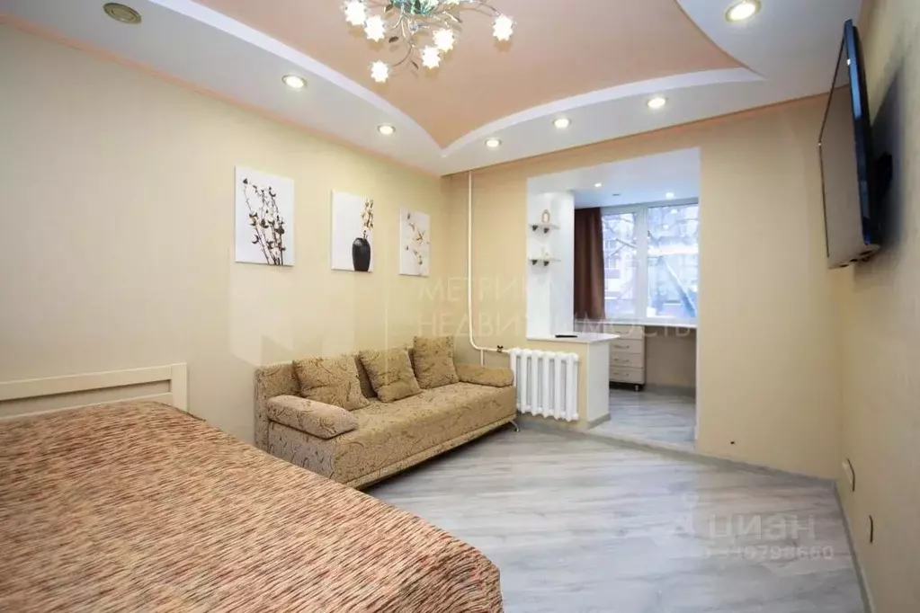 2-к кв. Тюменская область, Тюмень Мельничная ул., 24а (42.8 м) - Фото 1