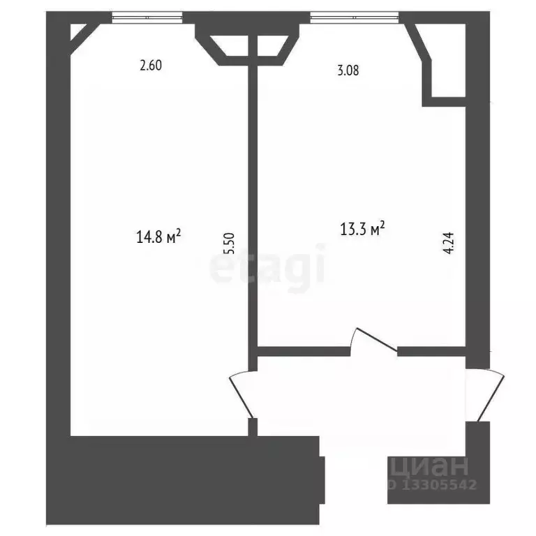 Офис в Кемеровская область, Кемерово просп. Ленина, 90/2 (28 м) - Фото 1