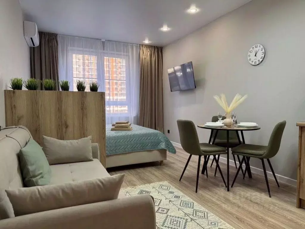 1-к кв. Краснодарский край, Краснодар ул. Ивана Беличенко, 92к2 (27.0 ... - Фото 2