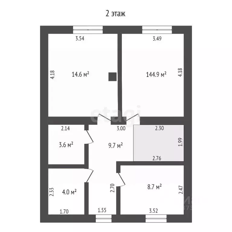 Дом в Псковская область, Порховский муниципальный округ, д. Хилово ул. ... - Фото 2