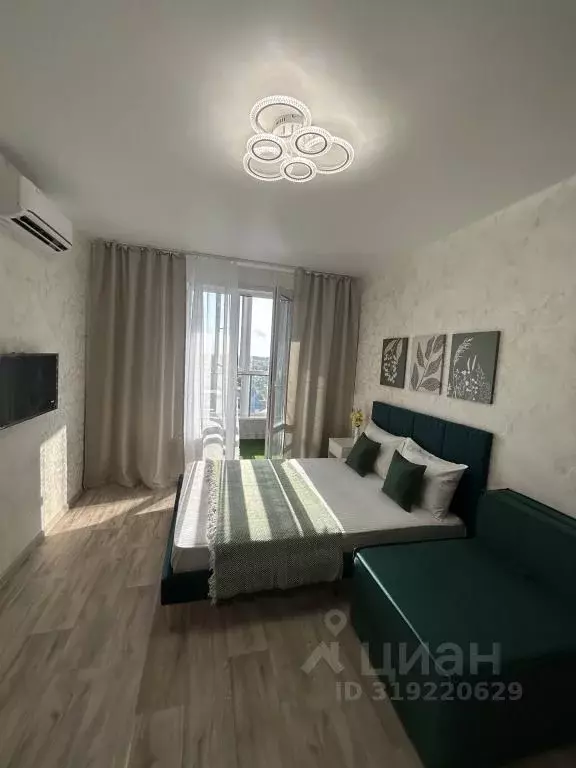 1-к кв. Новосибирская область, Обь Геодезическая ул., 6Вк2 (28.0 м) - Фото 0