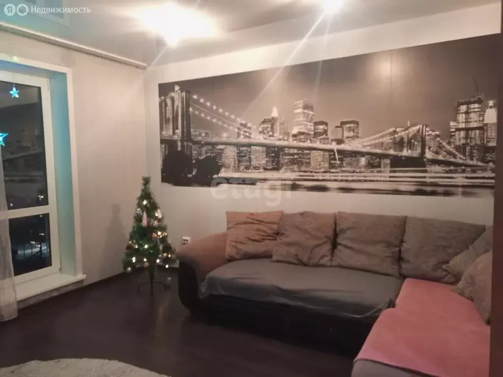 2-комнатная квартира: Прокопьевск, микрорайон Тырган, 10-й микрорайон, ... - Фото 2