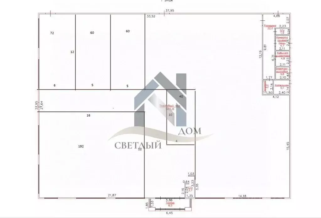 Торговая площадь в Алтайский край, Первомайский район, с. Санниково ... - Фото 2