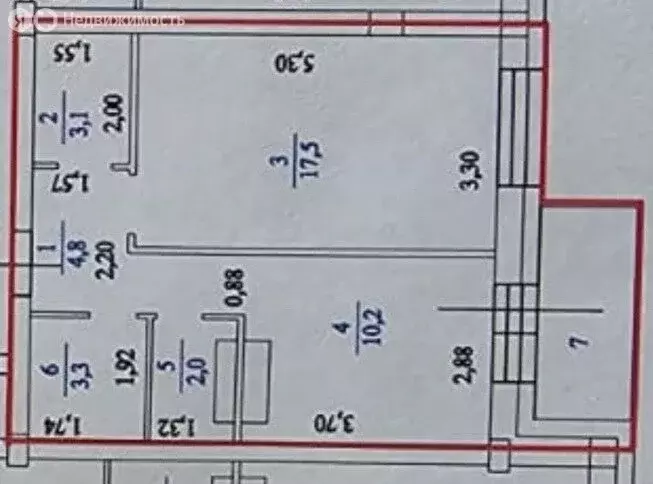 1-комнатная квартира: Кириши, улица Нефтехимиков, 24А (40.9 м) - Фото 1