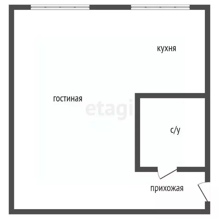 1-к кв. Иркутская область, Ангарск ул. Матросова, 41 (40.5 м) - Фото 1
