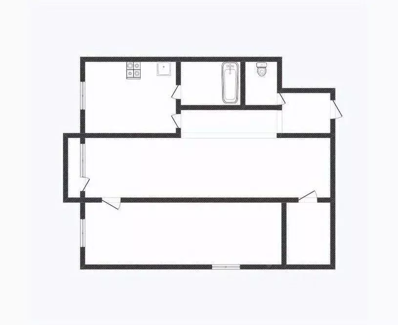 2-к кв. Костромская область, Нерехта ул. Победы, 9 (43.7 м) - Фото 2