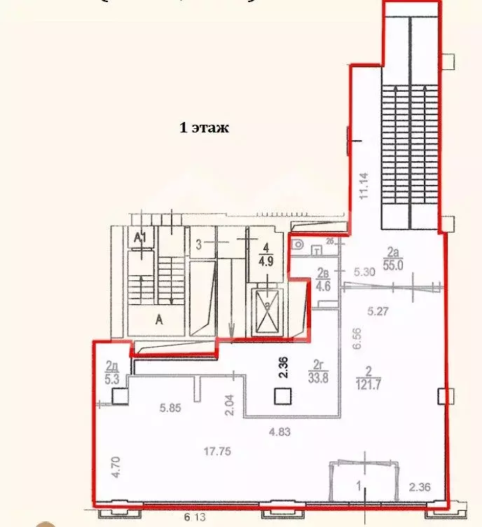 Офис в Москва Тверская ул., 22 (2000 м) - Фото 1
