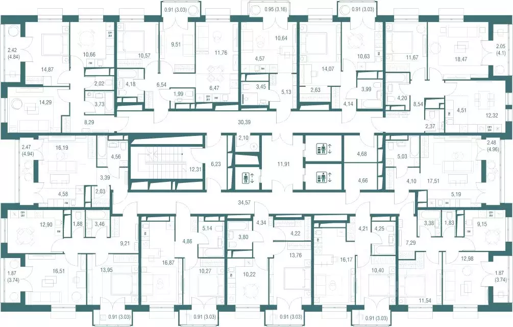 3-к кв. Московская область, Одинцово Одинбург жилой комплекс, 4А ... - Фото 1