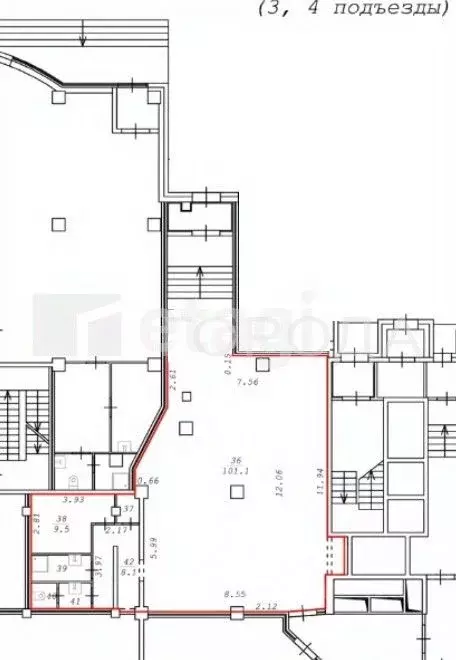 Помещение свободного назначения в Новосибирская область, Новосибирск ... - Фото 2