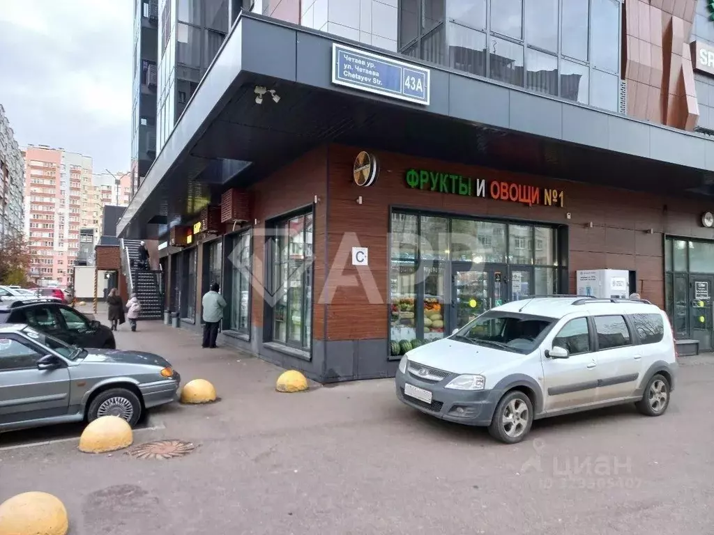 Торговая площадь в Татарстан, Казань ул. Четаева, 43А (20 м) - Фото 1